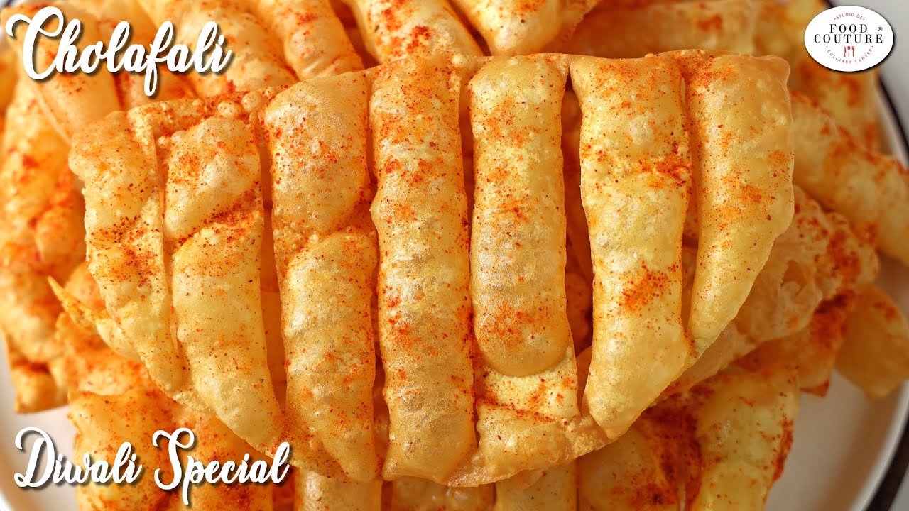 Chorafali ( ચોરાફળી ) Recipe |  Fluffy Lentil Chips