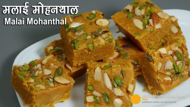 5 Easy Steps to Make Traditional Mohanthal for Diwali