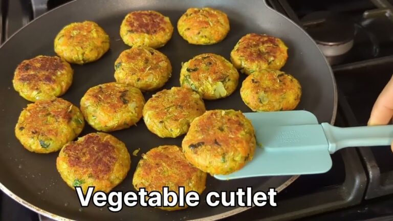 Vegetable Cutlets Recipe