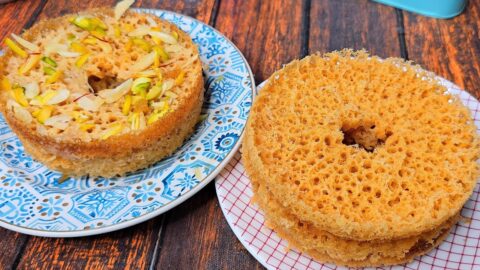 Ghevar Recipe | Festive Rajasthani Sweet - Gujratieats.com